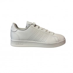 Adidas Παιδικά Sneakers Advantage Court Lace Λευκά