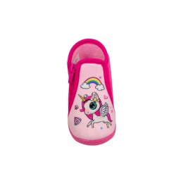 Comfy Παιδικές Παντόφλες Φούξια Ροζ Unicorn 0180