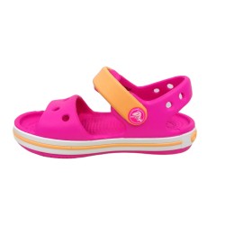CROCS SANDAL ELECTRIC PINK/CANTALOUPE RELAXED FIT 12856-6Q2