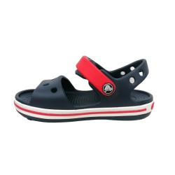 CROCS SANDAL NAVY/RED RELAXED FIT 12856-485