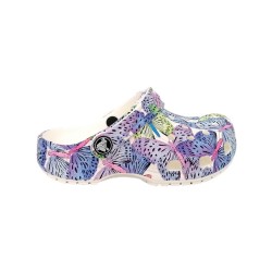 CROCS CLASSIC BUTTERFLY CLOG K WHITE/MULTI 208297-94S