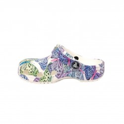 CROCS CLASSIC BUTTERFLY CLOG K WHITE/MULTI 208297-94S