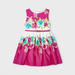 Mayoral Παιδικό Φόρεμα Φούξια 24-03921-026