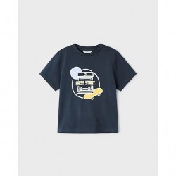 Mayoral Παιδικό T-shirt Μπλε 24-03012-083