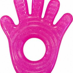 Munchkin Fun Ice Hand Chewy Teether Ψυγείου Pink 0 + μηνών