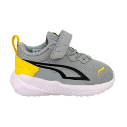 PUMA ALL DAY ACTIVE AC INF MID GRAY/BLACK/PEL YELLOW 387388-09